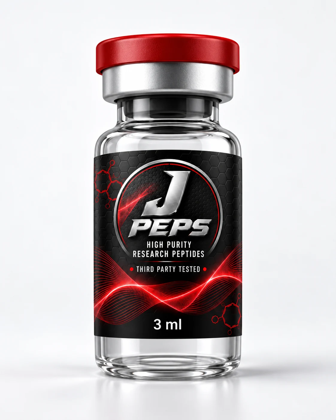 J Peps branded vial product image
